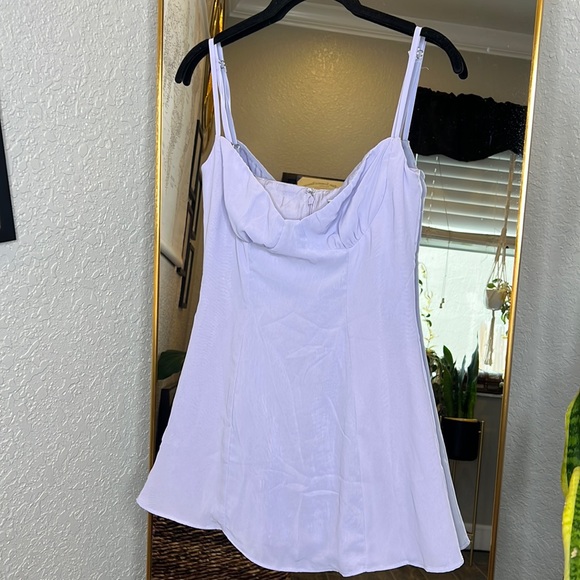 HOUSE OF CB 'Christiana' Lavender Mini Dress NWOT - Picture 5 of 6